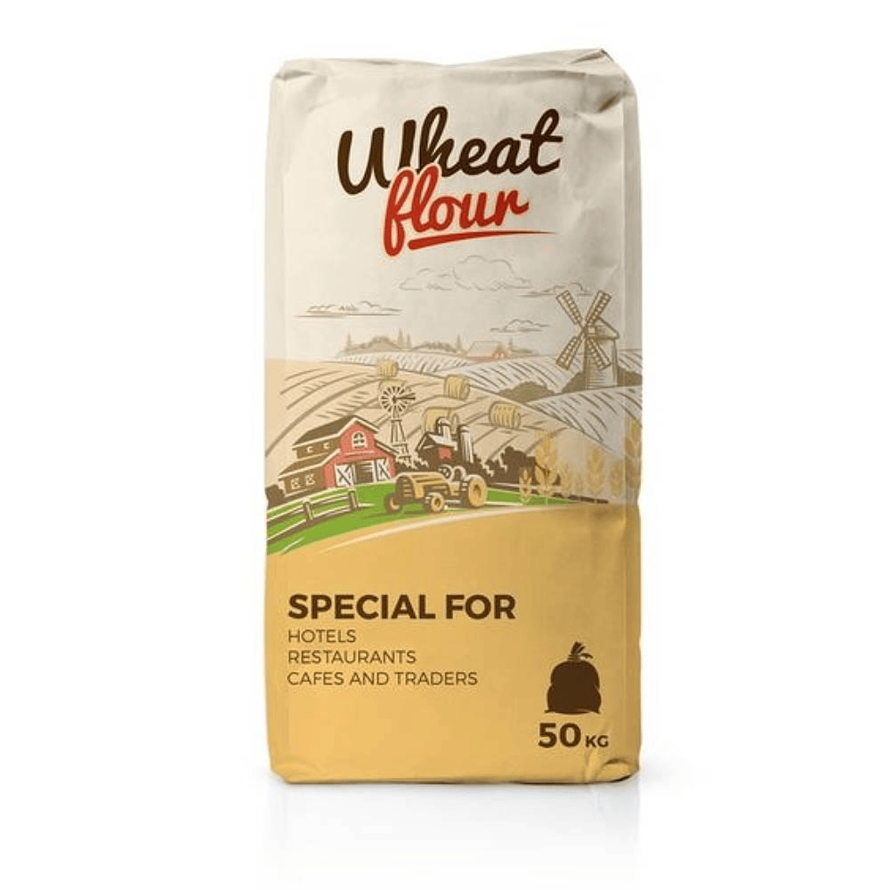 Wheat Flour (50kg Industrial Bags)